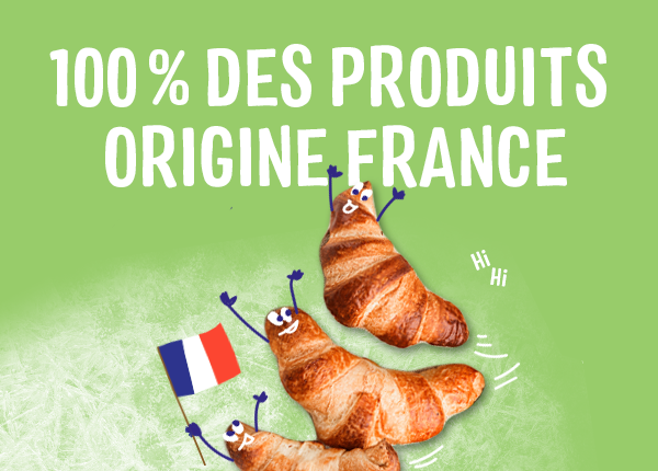 Des produits 100% français